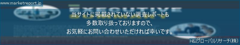 グローバル市場調査レポート販売サイトのwww.marketreport.jpです。